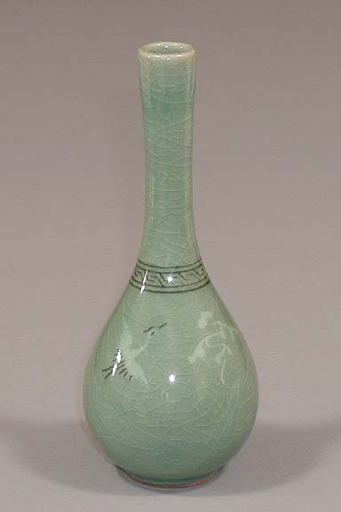 Crane and Cloud Bottle