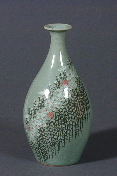 Diamond Chrysanthemum Field Bottle