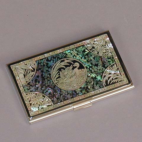 Four Seasons Ducks Business Card Case