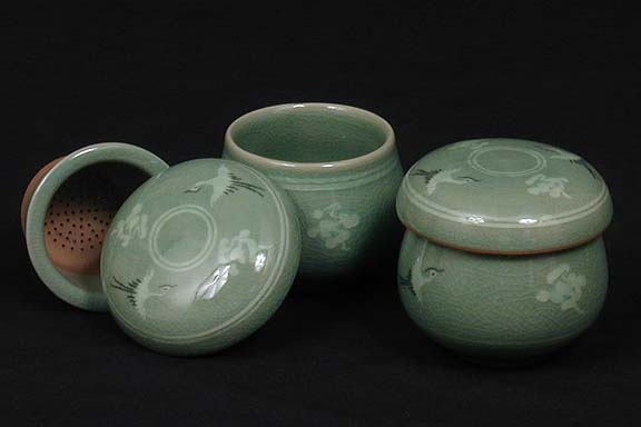 Crane & Cloud Cup Set