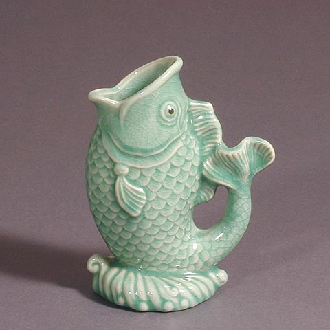 Fish-shaped Vase