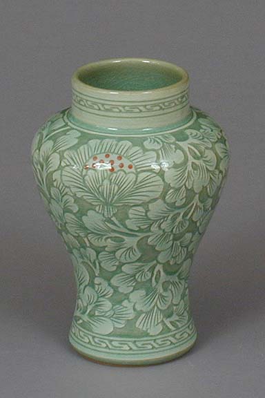 White Lotus Vase