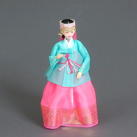 Aristocrat's Wife Doll (pink dress)