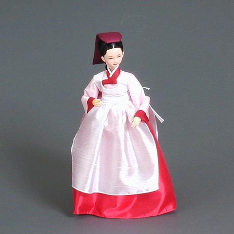 Chambermaid Doll (red-dress)