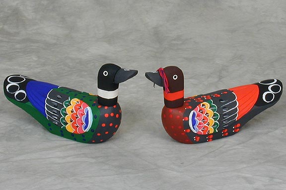 Large Colored Wedding Duck Sets