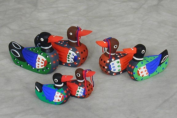 Miniature Colored Wedding Duck Sets