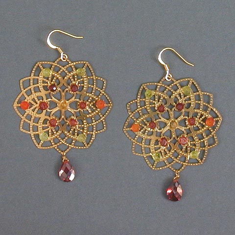 Sunburst Shilla Earrings