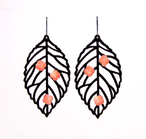 Velvet Leaves Earrings