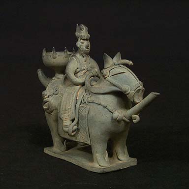 Stoneware Horseman