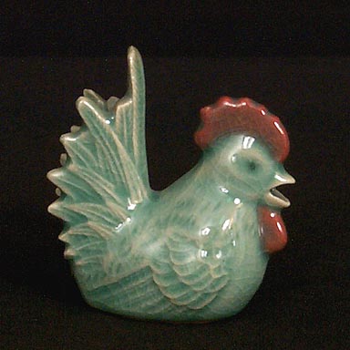 Celadon Rooster