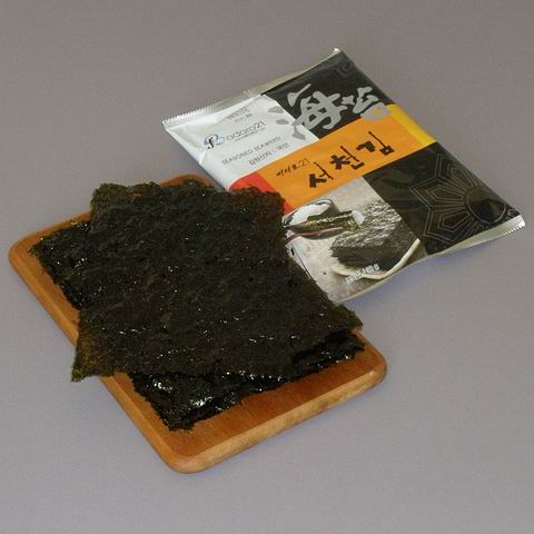 Korean Dried, Seasoned Laver