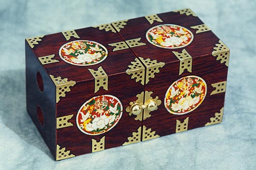 White Swans Jewelry Box