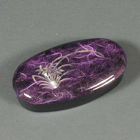 Wild Orchids Mother of Pearl Box