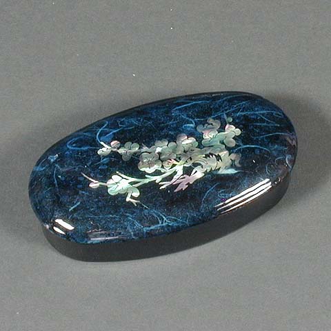 Plum Blossoms Mother of Pearl Box