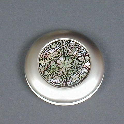 Mother of Pearl Floral Mirror