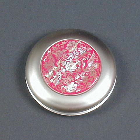Cranes and Roses Mirror