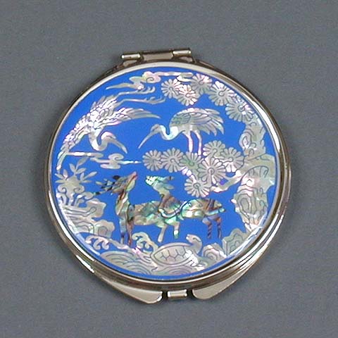 Cranes and Deer Mirror