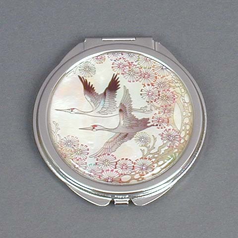 Pair of Cranes Mirror (small)