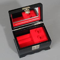 Turtle Peacocks Music Box - Open