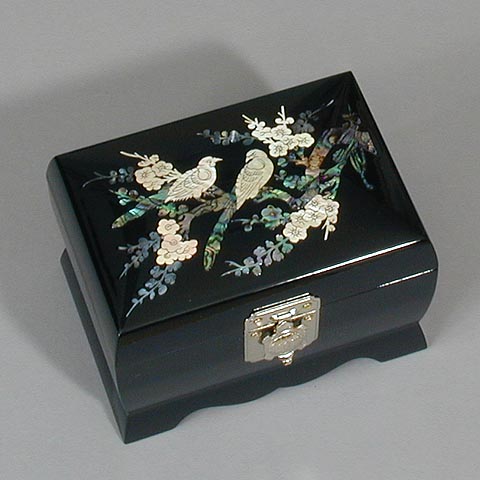 Turtle Plum Blossoms Music Box