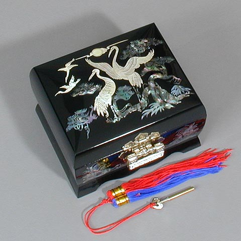 Small Cranes Music Box