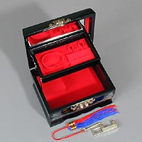 Medium Cranes Music Box - Open
