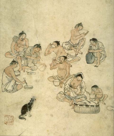 Kim Hong-do Lunch