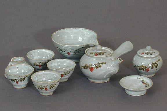 Grey Traditional Teapot Set