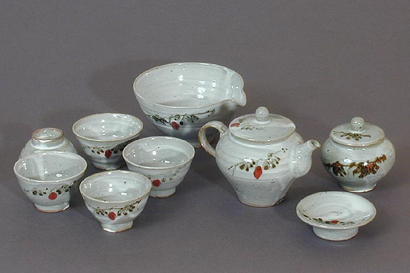 Grey Contemporary Teapot Set