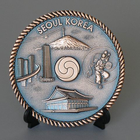 Small Seoul Souvenir Plate